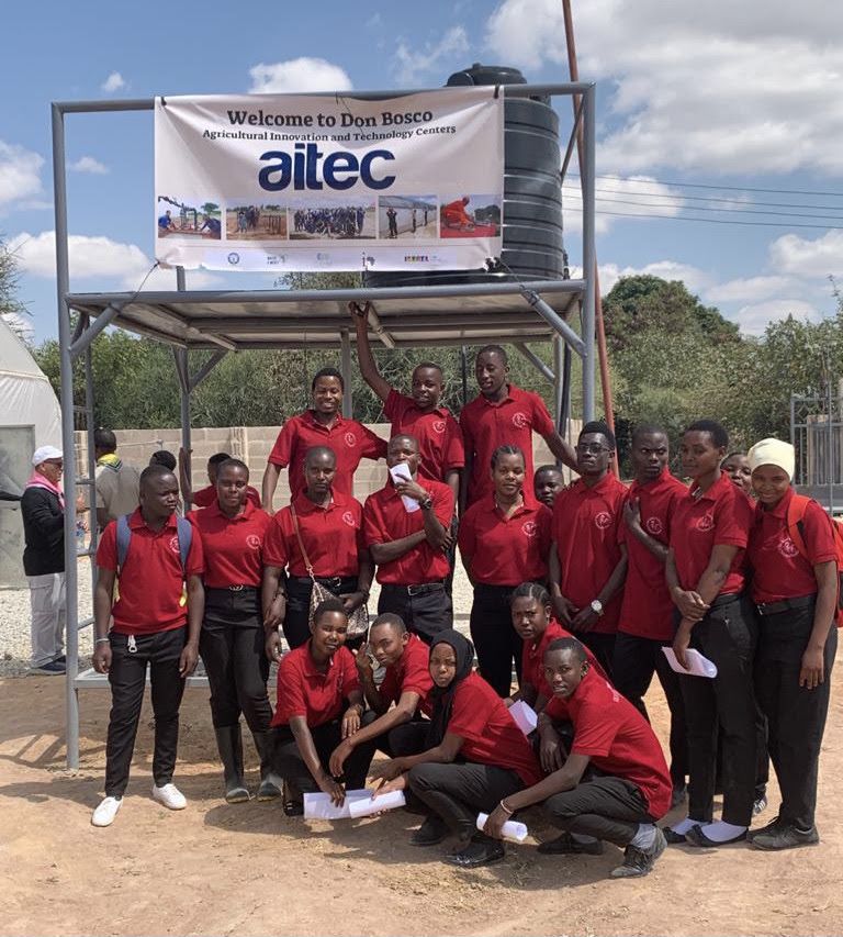 Students at the AITeC Dodoma - Water 4 Mercy