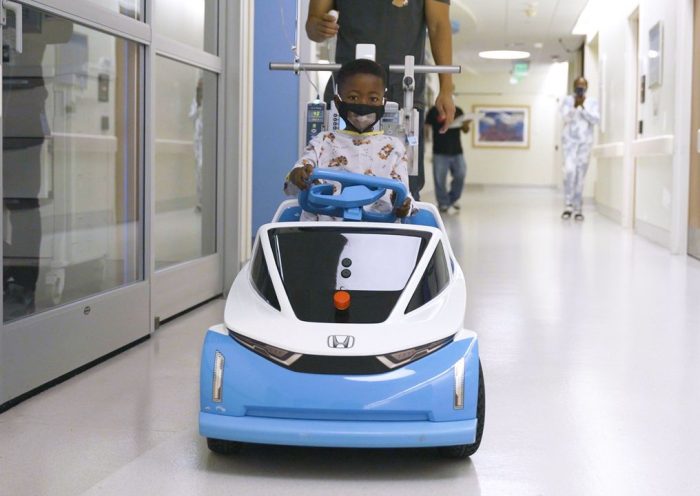 Honda's "Shogo" Electric Ride-On Vehicle Brings Joy to Hospitalized Children