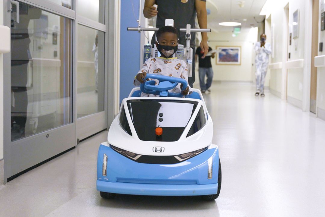 Honda's "Shogo" Electric Ride-On Vehicle Brings Joy to Hospitalized Children